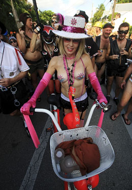Masquerade March 2010 photo - Duval Street, Key West